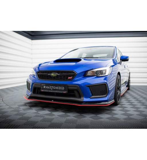 Front splitter V.2 for Subaru WRX STI Mk1 Facelift
