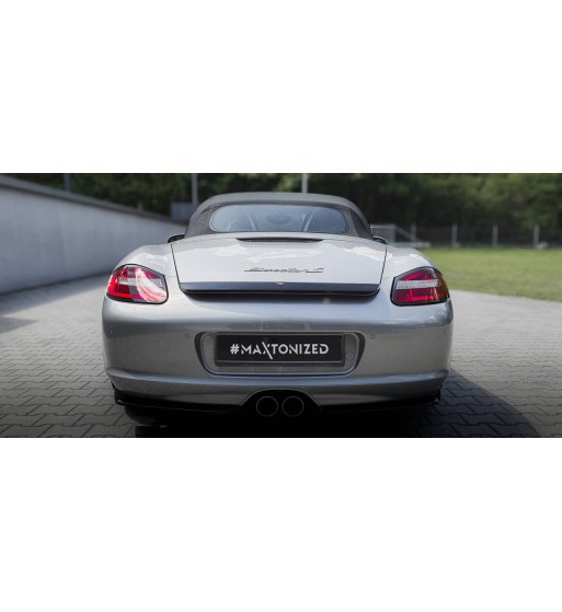 Spoiler extension for Porsche Boxster 987