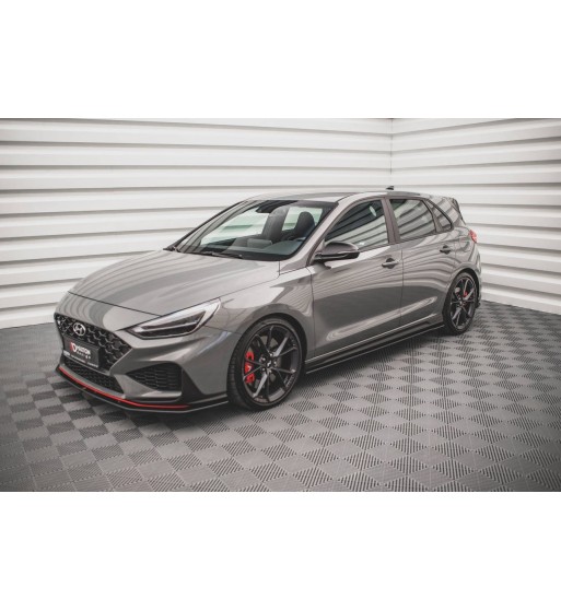 Street Pro Side skirt diffusers V.2 for Hyundai I30 N / N-Line Hatchback / Fastback Mk3 / Mk3 Facelift
