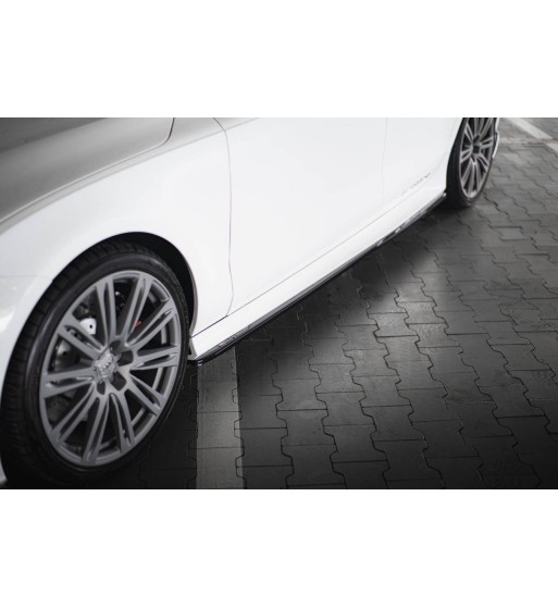 Side skirt diffusers V.2 for Audi RS7 C7