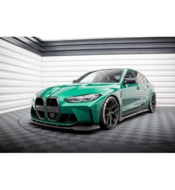 Carbonio preimpregnato Set di splitter per BMW M3 G80 Sedan