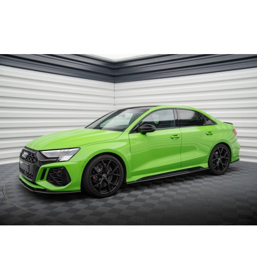 Carbonio preimpregnato Set di splitter per Audi RS3 8Y Sedan