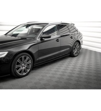 Side skirt diffusers V.2 for Audi A6 C7