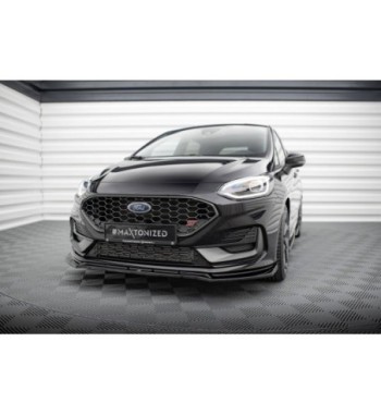Front splitter V.4 for Ford Fiesta ST / ST-line Mk8 Facelift