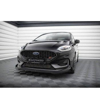 Street Pro splitter + flaps for Ford Fiesta ST/ST-Line Mk8 Facelift