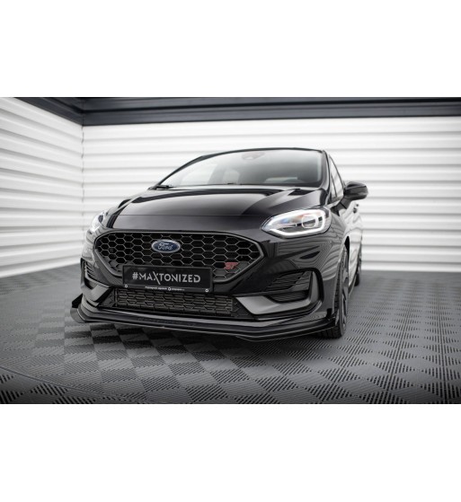 Street Pro splitter + flaps for Ford Fiesta ST/ST-Line Mk8 Facelift