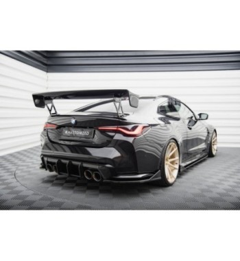 Heck Diffusor Seite V.4 passend für BMW M4 G82 / G82 Facelift