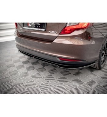 Diffusore posteriore con alette verticali per Fiat Tipo S-Design Sedan Mk1