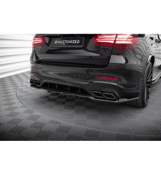 Diffusore posteriore con alette verticali V.2 per Mercedes-AMG GLC 63 SUV X253
