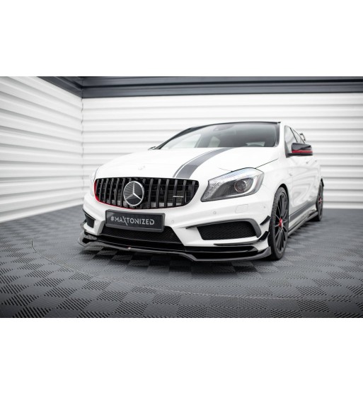 Front splitter V.4 for Mercedes-Benz A45 AMG W176