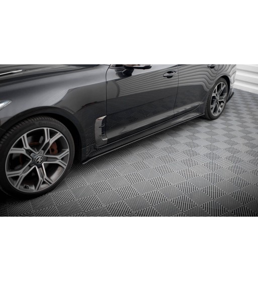 Street Pro Side skirt diffusers for Kia Stinger GT / GT-Line / Standard Mk1