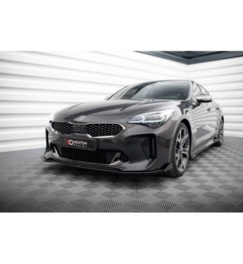 Street Pro splitter + flaps for Kia Stinger GT / GT-Line / Standard Mk1