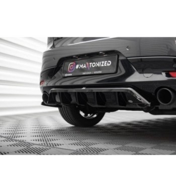 Diffusore posteriore con alette verticali per Mazda 3 Mk4