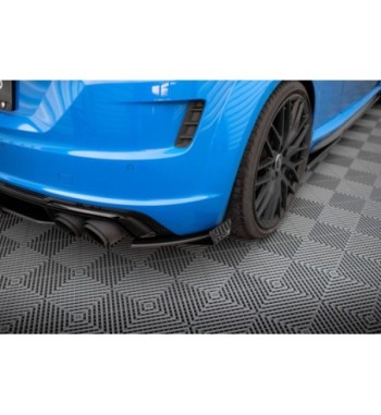 Street Pro Rear side splitters + Flaps for Audi TT S 8S Facelift