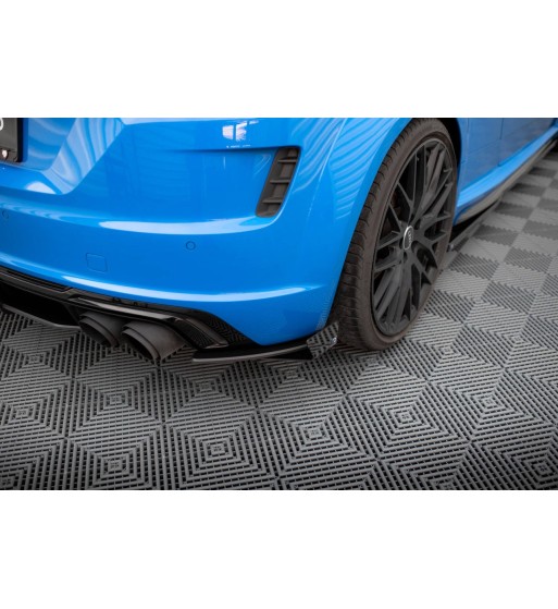 Street Pro Rear side splitters + Flaps for Audi TT S 8S Facelift