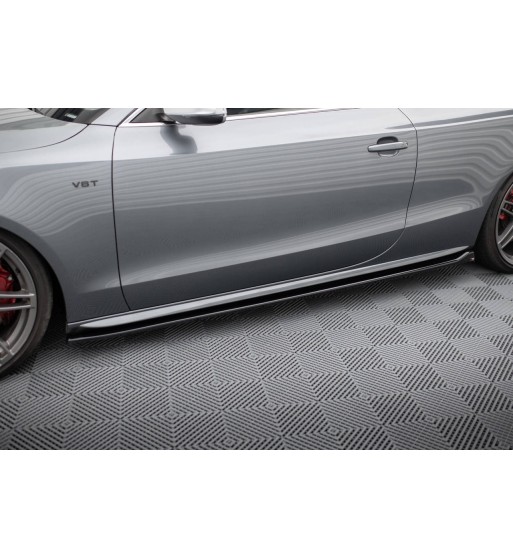 Diffusori delle minigonne laterali V.1 per Audi S5 / A5 S-Line Coupe 8T / 8T Facelift