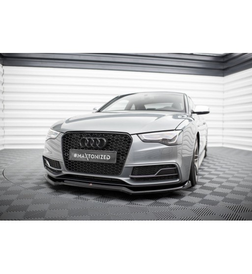 Front splitter V.4 for Audi S5 / A5 S-Line 8T Facelift