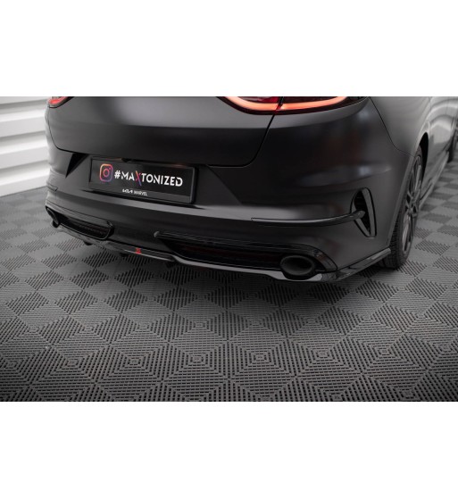 Diffusore posteriore con alette verticali per Kia Proceed GT Mk1 Facelift