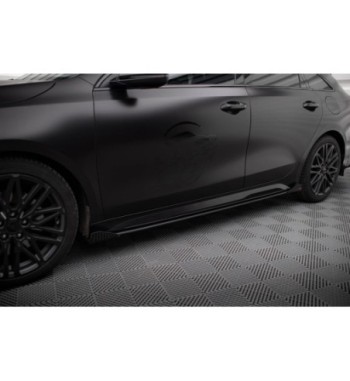 Street Pro Side skirt diffusers + Flaps for Kia Proceed GT / GT-Line Mk1 Facelift / Ceed GT Mk3 Facelift