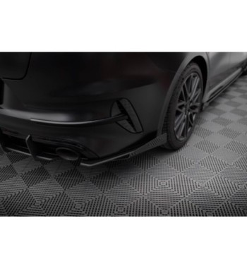 Street Pro Splitter laterali posteriori + Flap per Kia Proceed GT Mk1 Facelift