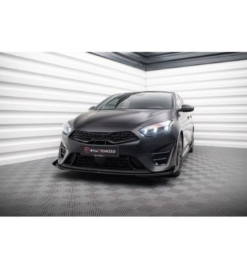 Street Pro splitter + flaps for Kia Proceed GT Mk3 Facelift / Ceed GT / GT - Line Mk1 Facelift
