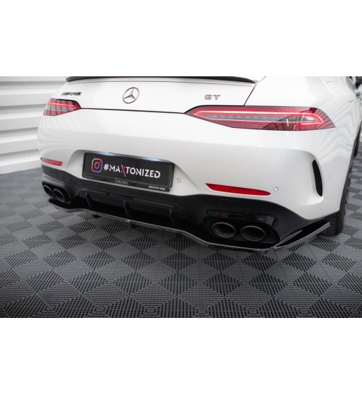 Diffusore posteriore con alette verticali per Mercedes-AMG GT 43 4 Door Coupe V8 Styling Package X290