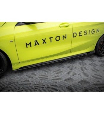 Street Pro Side skirt diffusers + Flaps for BMW 1 M-Pack / M135i / 128ti F40