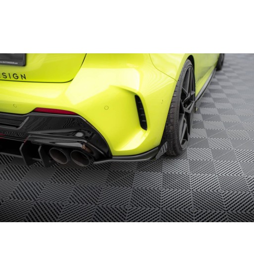 Street Pro Splitter laterali posteriori V.2 + Flap V.2 per BMW 1 F40 M-Pack / M135i