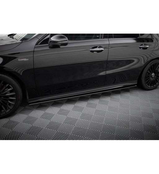Street Pro Side skirt diffusers for Mercedes-AMG A35 W177 Facelift