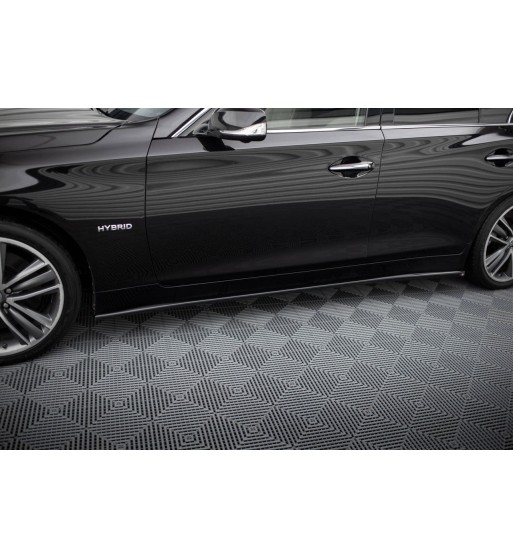 Side skirt diffusers V.2 for Infiniti Q50 S Mk1