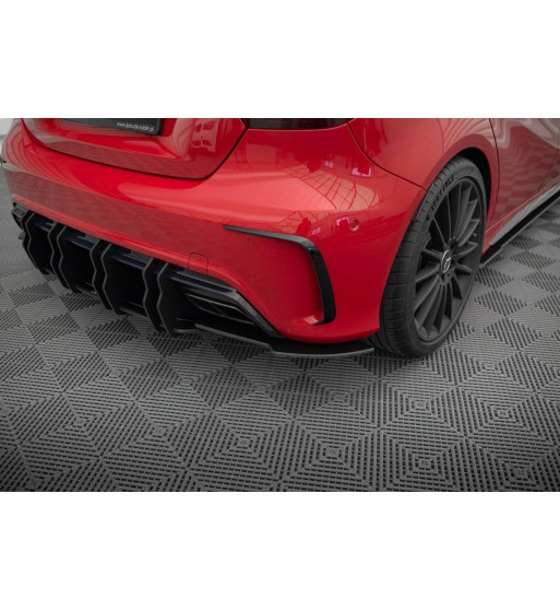 Street Pro Splitter laterali posteriori per Mercedes-Benz A 45 AMG W176 Facelift