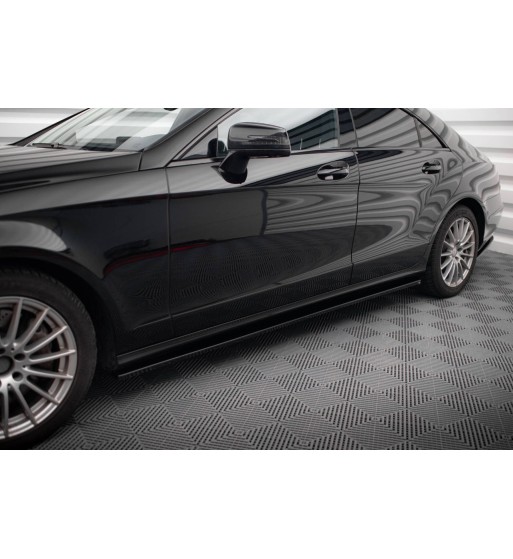 Side skirt diffusers V.2 for Mercedes-Benz CLS C218 / C218 Facelift