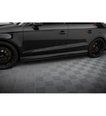 Street Pro Side skirt diffusers for Audi RS3 Sedan 8V Facelift