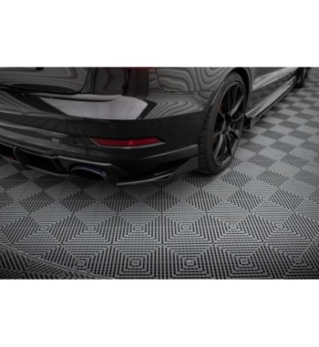 Street Pro Rear side splitters + Flaps for Audi RS3 Sedan 8V Facelift