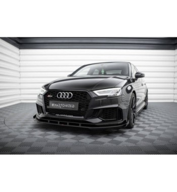Street Pro Splitter V.1 + Flap per Audi RS3 Sedan 8V Facelift