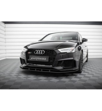 Street Pro splitter for Audi RS3 Sedan 8V Facelift
