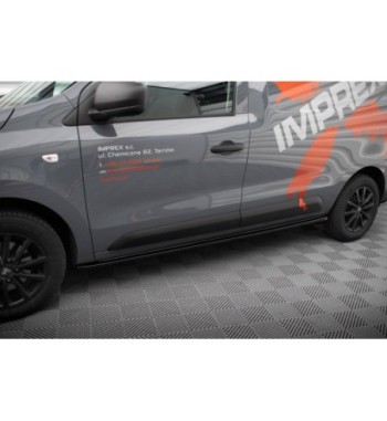 Side skirt diffusers for Renault Express Mk2