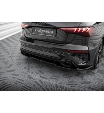 Splitter posteriore per Audi RS3 Sportback 8Y