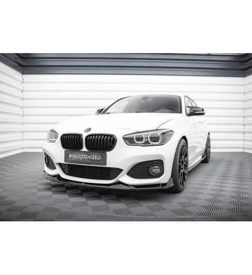 Front Diffusor V.3 CSL Look passend für BMW 1 M-Pack / M140i F20 Facelift