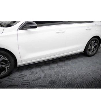 Side skirt diffusers for Hyundai I30 N-Line / Standard Hatchback / Fastback Mk3 Facelift