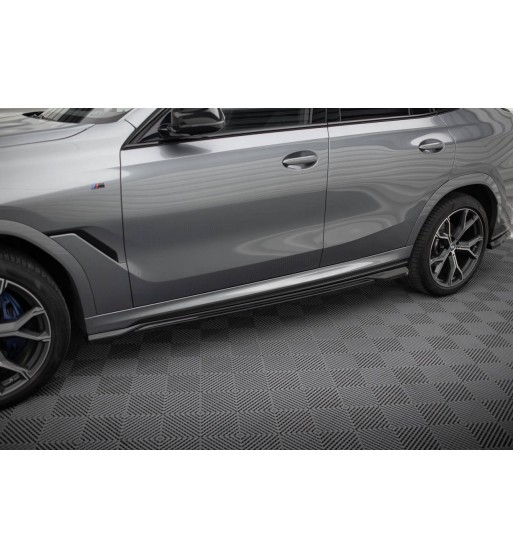 Seitenschweller Diffusor V.1 passend für BMW X6 M-Pack G06 Facelift