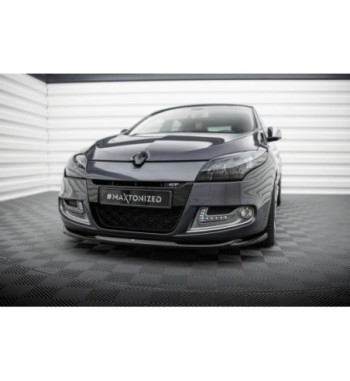 Front splitter V.2 for Renault Megane GT Mk3 Facelift