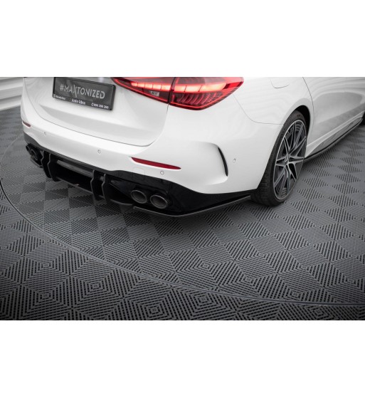 Splitter laterali posteriori per Mercedes-Benz C AMG-Line / 43 AMG W206