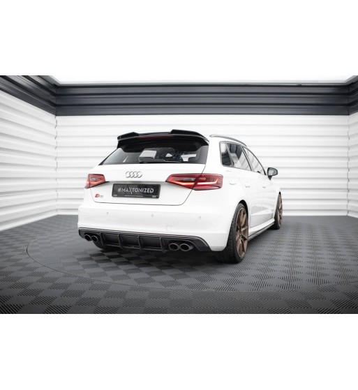 Street Pro Rear valance for Audi S3 Sportback / Hatchback 8V