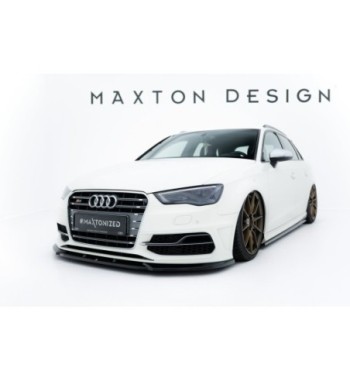 Front splitter V.2 for Audi S3 / A3 S-Line Sportback / Hatchback 8V