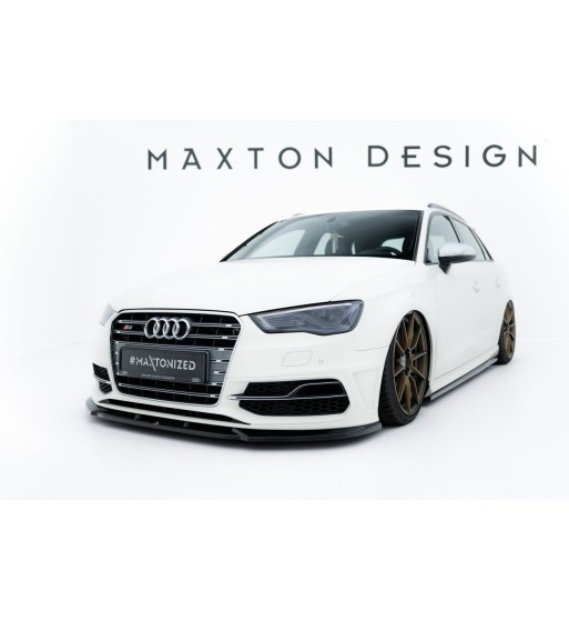 Front splitter V.2 for Audi S3 / A3 S-Line Sportback / Hatchback 8V
