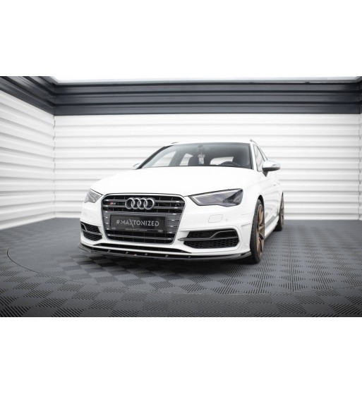 Front splitter V.1 for Audi S3 / A3 S-Line Sportback / Hatchback 8V