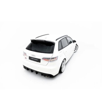 Spoiler extension 3D for Audi S3 / A3 S-Line Sportback / Hatchback 8V / 8V Facelift