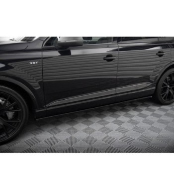 Side skirt diffusers V.2 for Audi SQ7 / Q7 S-Line Mk2