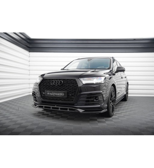 Front splitter V.2 for Audi SQ7 / Q7 S-Line Mk2